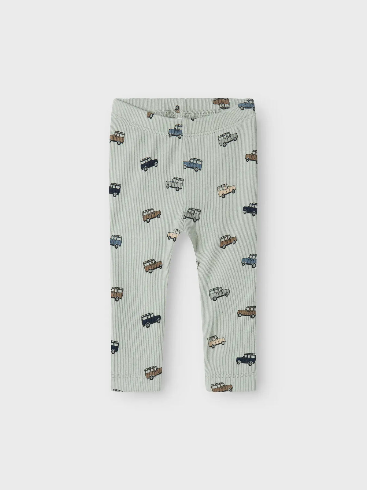 Leggings Bilar Ribbade Hukab Grön