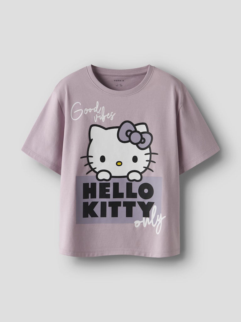 Topp Hello Kitty Kortärmad Dykaja Rosa