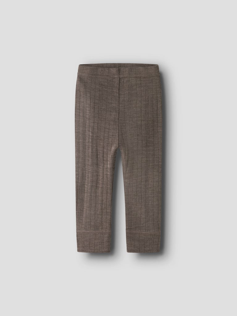 Leggings Merinoull Wang NB Enfärgad Brun