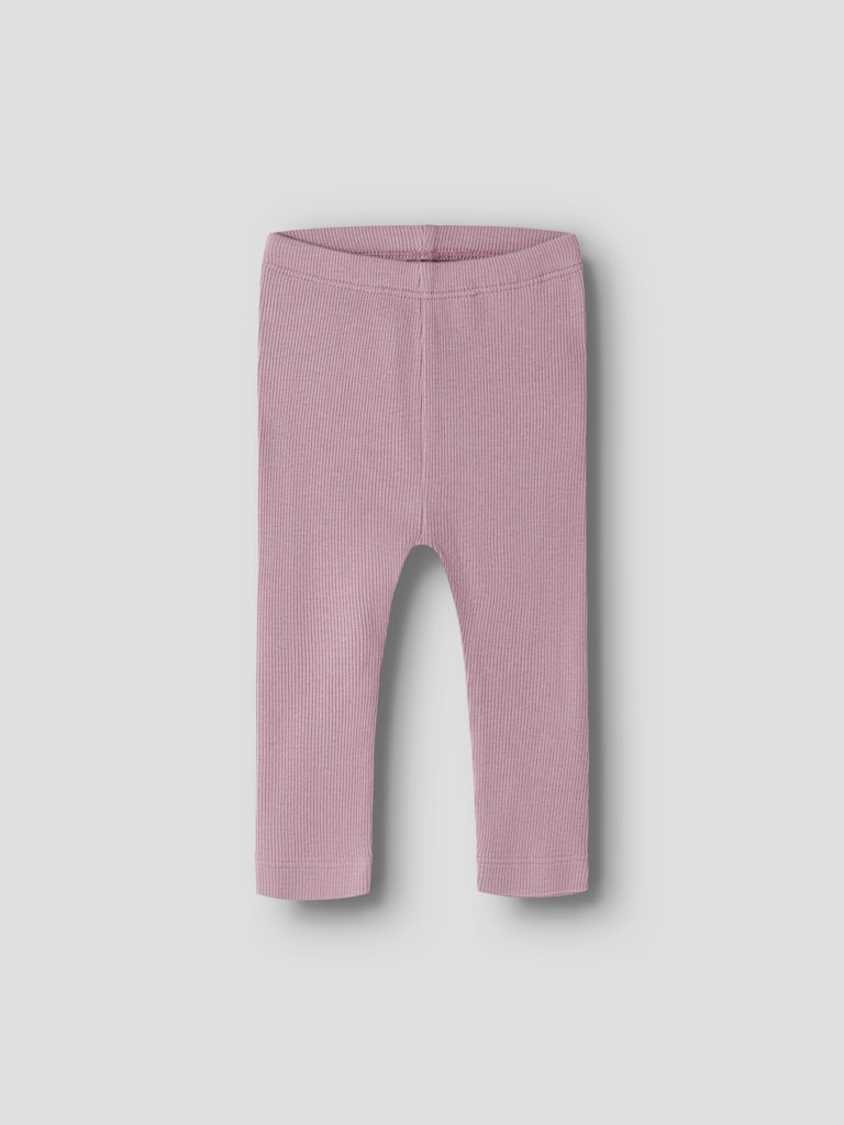Byxa/Legging Kab Ribbad M Enfärgad Rosa