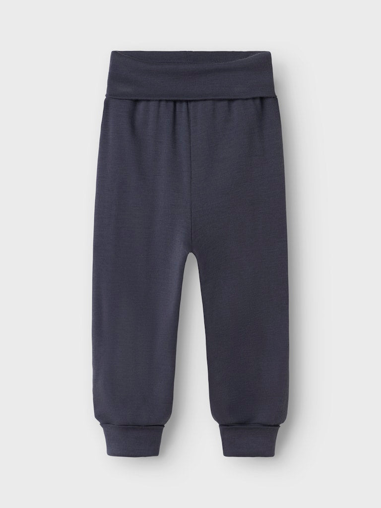 Byxa Merinoull Willit Enfärgade Blå