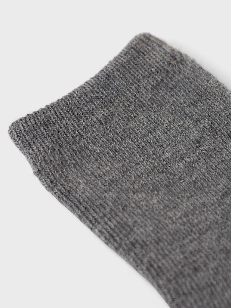 Strumpa Merinoull Waksi Tjock Grå