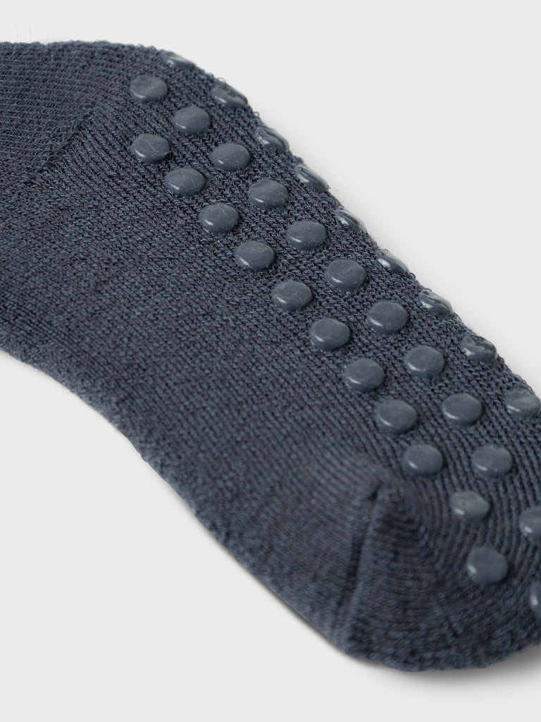 Halkstrumpor Merinoull Waksi Tjock Blå