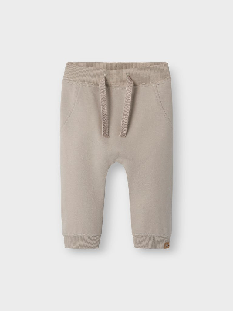 Sweatbyxa Takki Enfärgad Beige