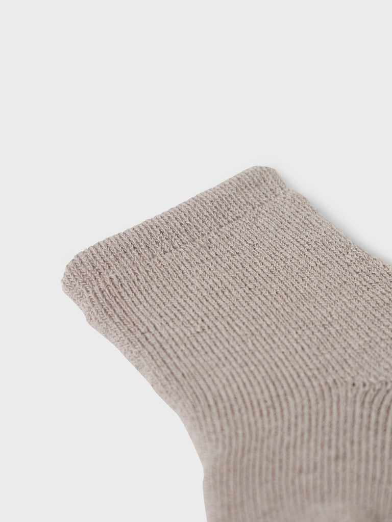 Strumpa Merinoull Waksi NB Tjock Beige