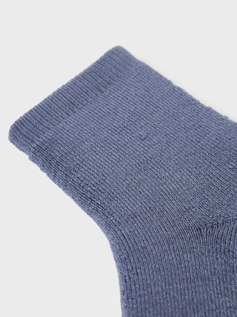 Halkstrumpor Merinoull Waksi Tjock Blå