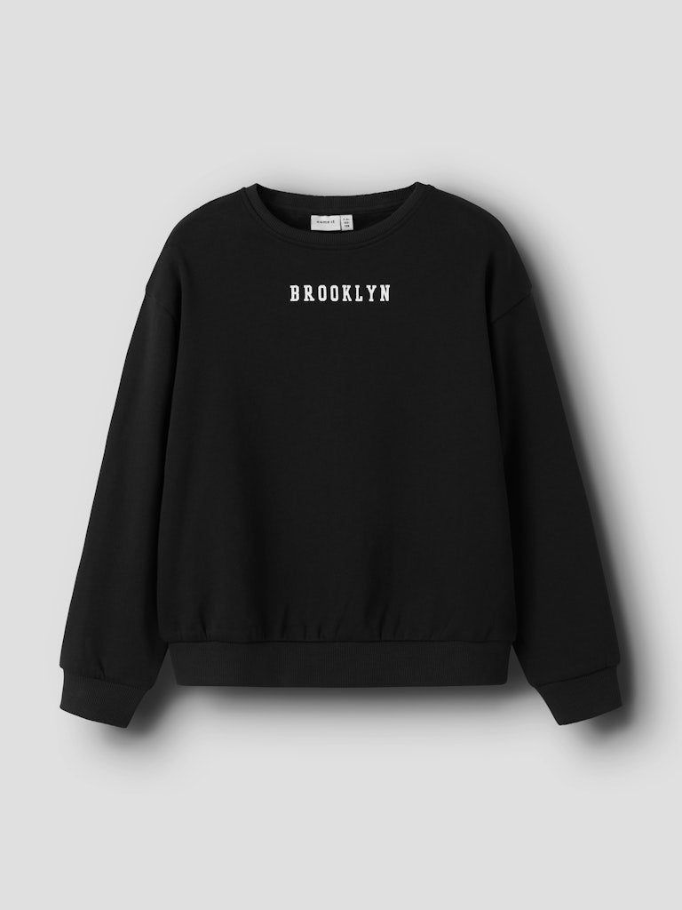 Sweattröja Nevea Brooklyn Enfärgad Svart