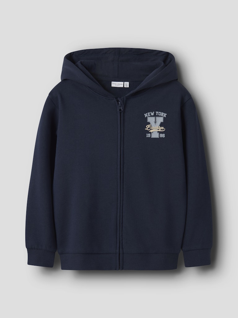 Hoodie Sweat Dragkedja Voltinus Marinblå