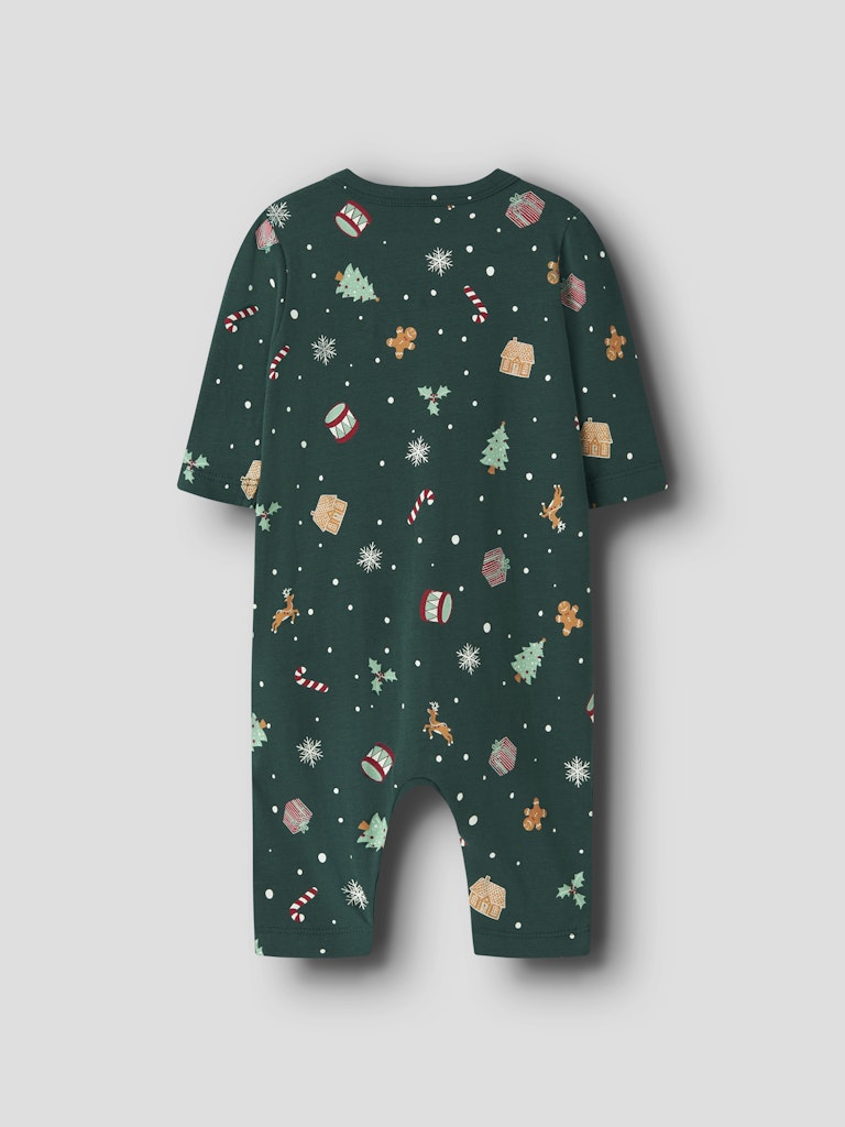 Pyjamas Julmotiv Vismas NB Grön