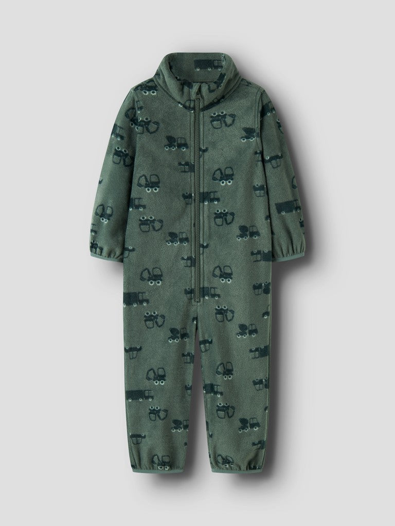 Fleece-Overall Spektra Grävmaskiner Grön