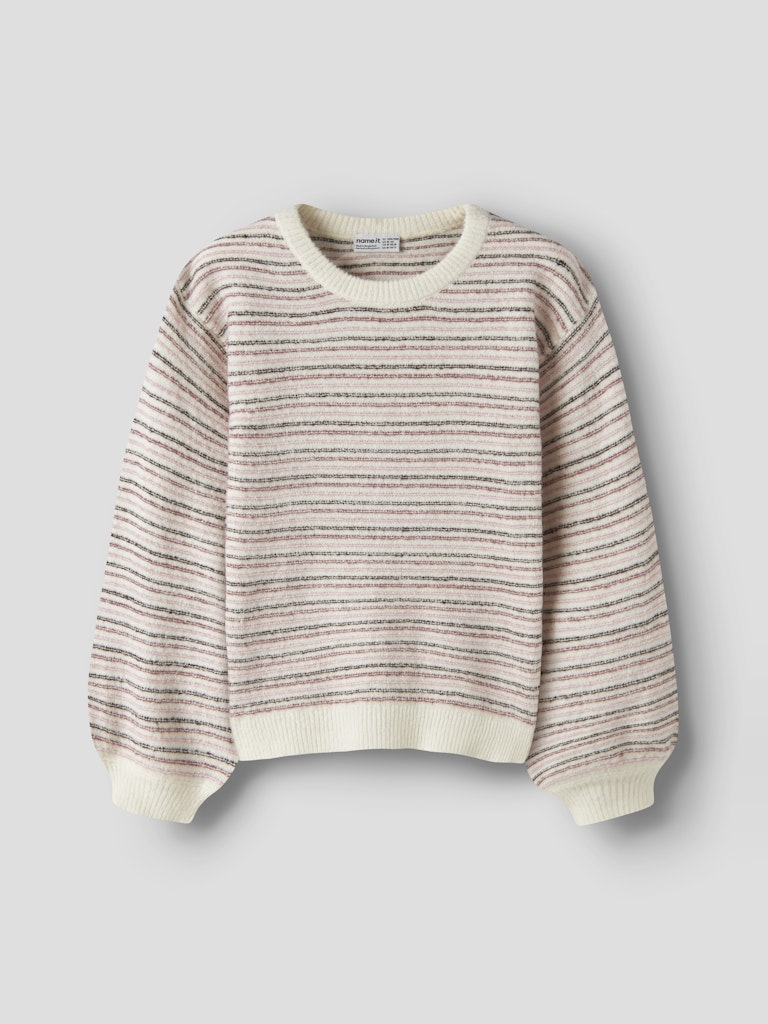Stickad Tröja Noelle K Ränder Rosa