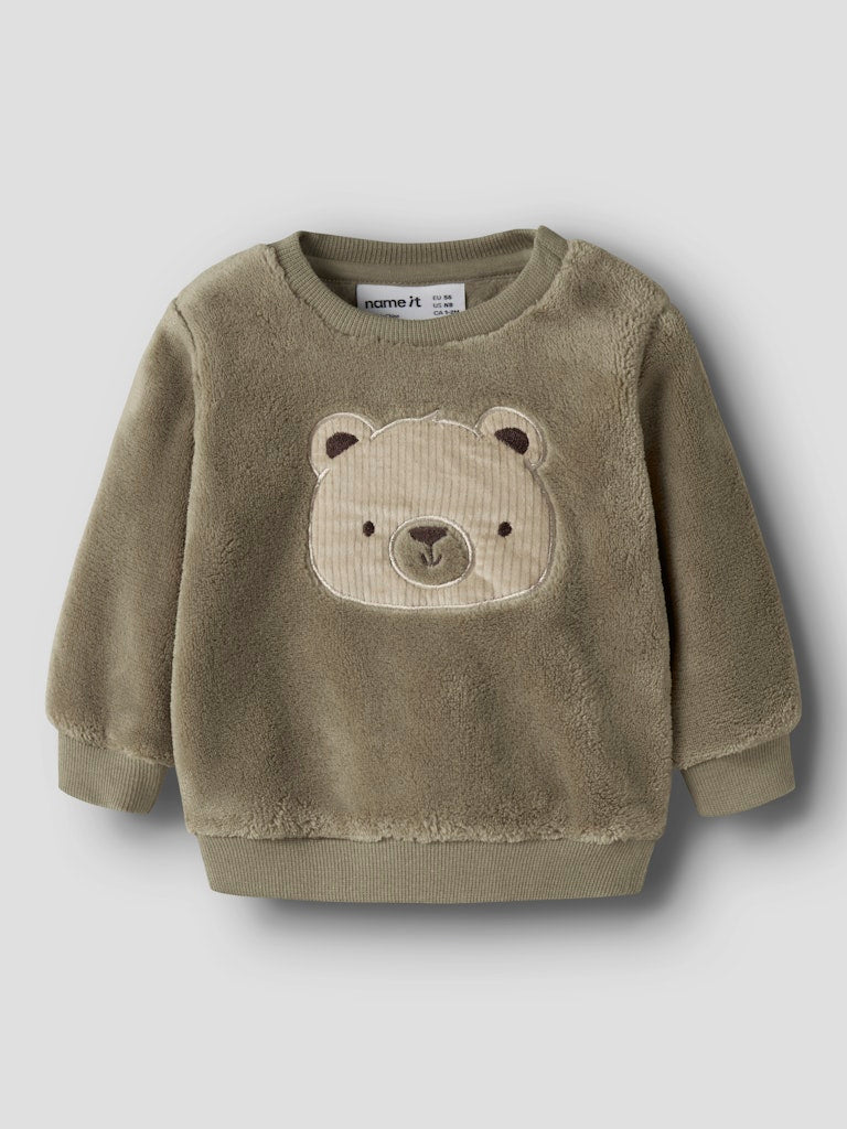Tröja Teddy Oliver Nalle Grön