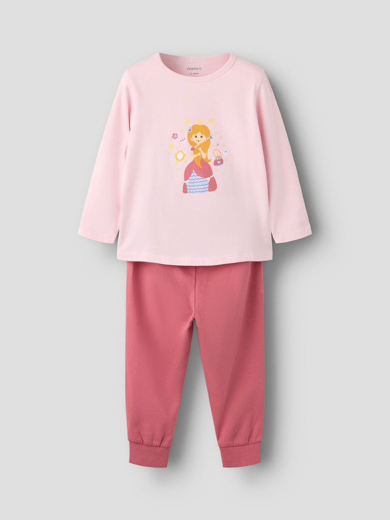 Pyjamas Långärmad Prinsessa Rosa