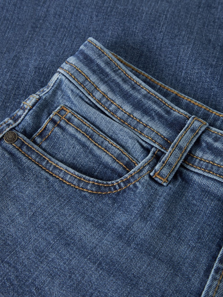 Jeans Lös Passform Ryan Medium Blå Denim