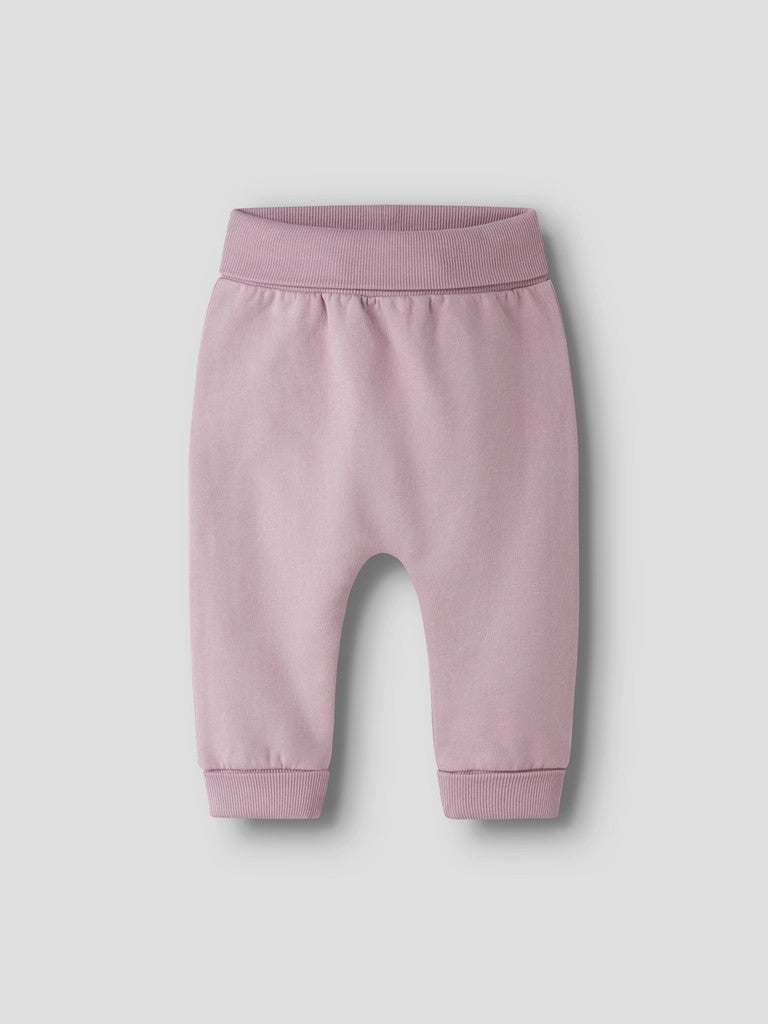 Sweatbyxa Tasalle Enfärgad Rosa