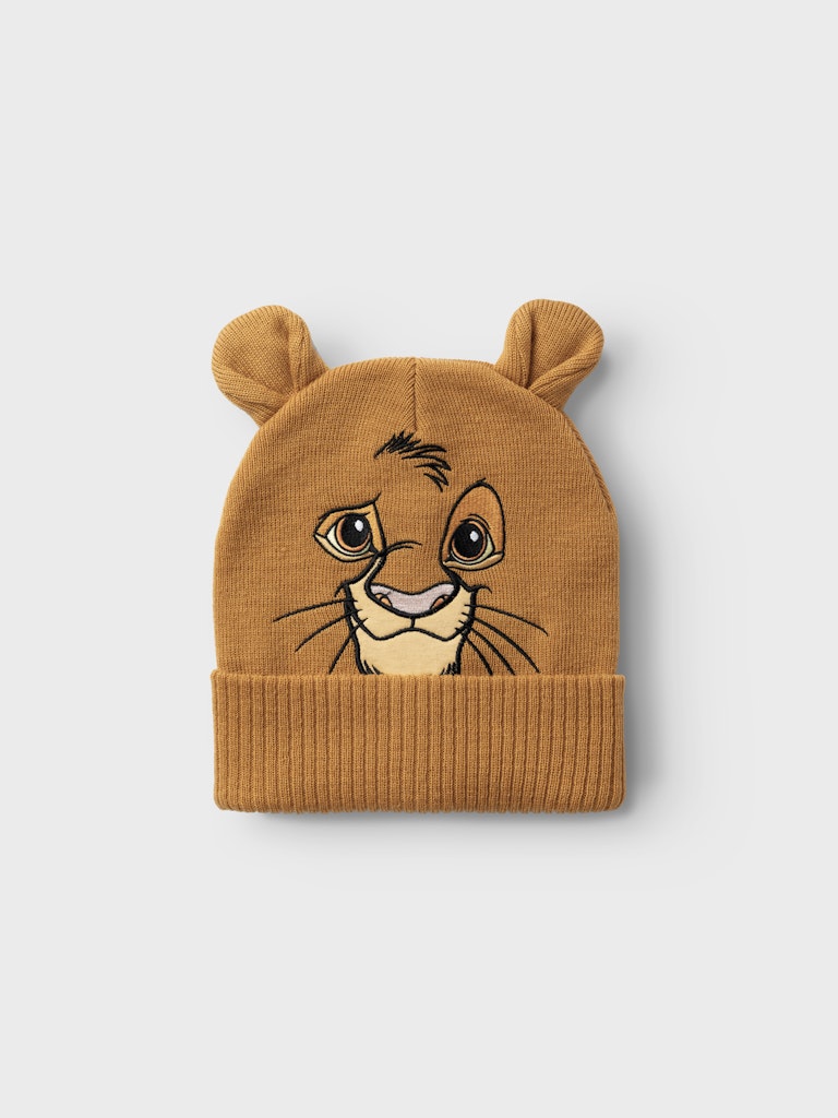 Stickad Mössa Lejonkungen