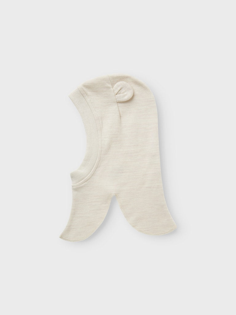 Balaclava Merinoull/Bomull Wup Beige