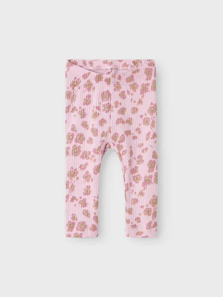 Leggings Solveg Mönstrad Glitter Rosa