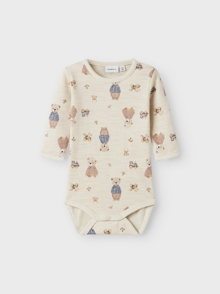 Body Merinoull/Bomull Wup Nallar Beige