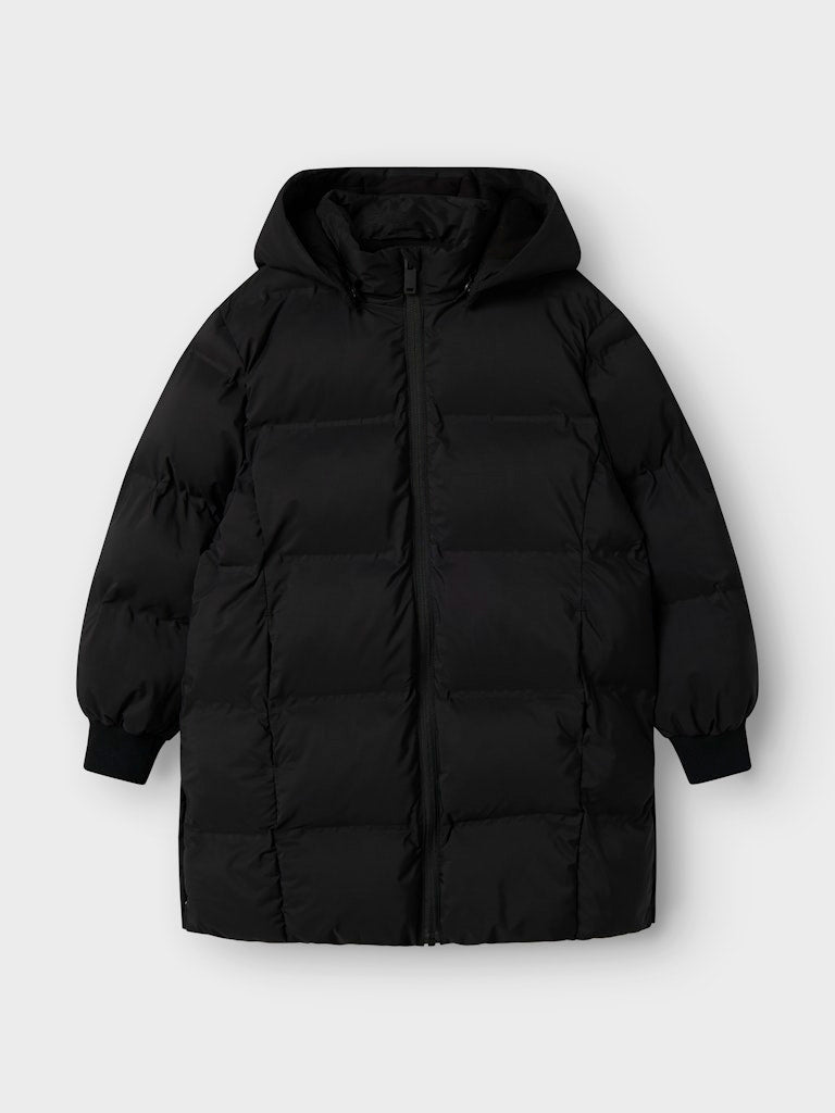 Lång Vinterjacka Täckjacka Musk Enfärgad Svart