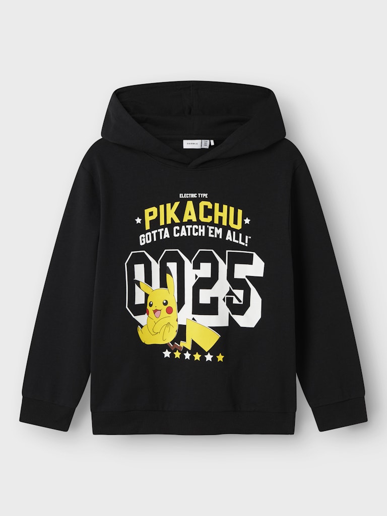 Hoodie Pokémon Juli Svart