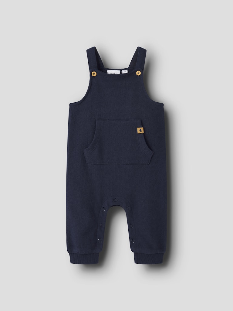 Hängselbyxa Loop Enfärgad Blå