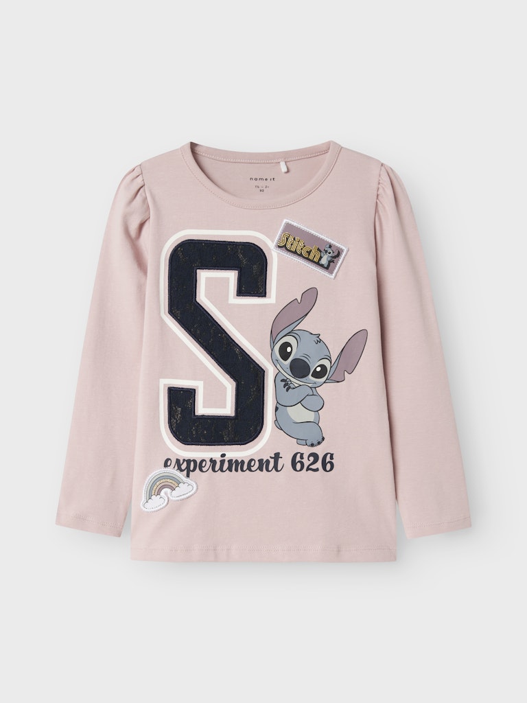Topp Stitch Långärmad Arna Rosa