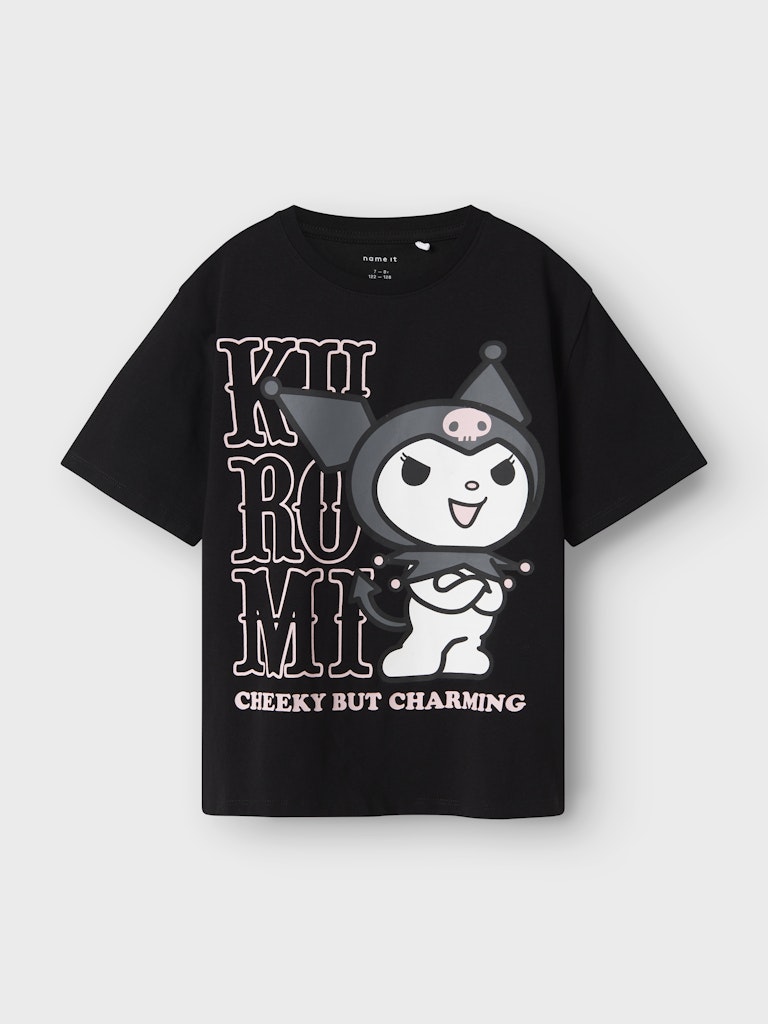 Topp Kuromi Kortärmad Akisa Svart