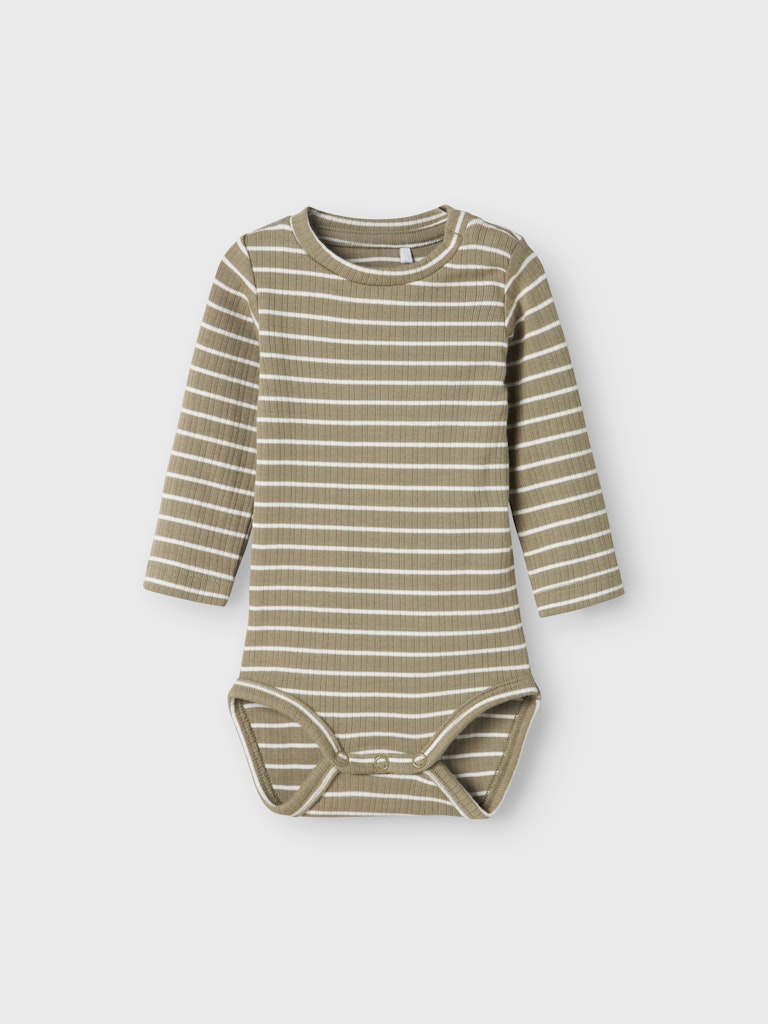 Body Oconnor Långärmad Ribbad Randig Grön