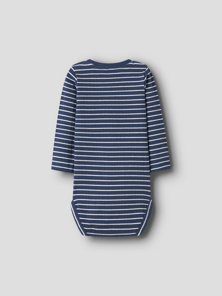 Body Oconnor Långärmad Ribbad Randig Blå