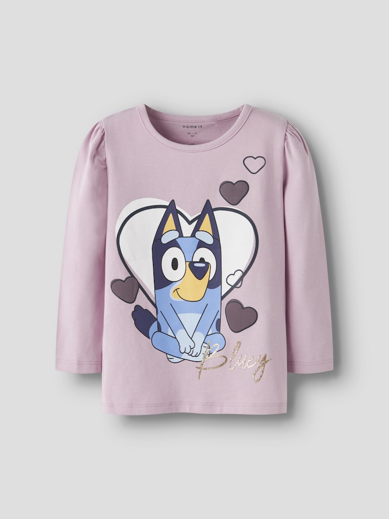 Långärmad Topp Bluey Nema Rosa