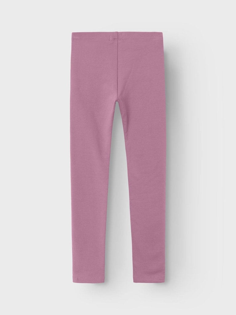 Sweat Leggings Davina Enfärgade K Rosa