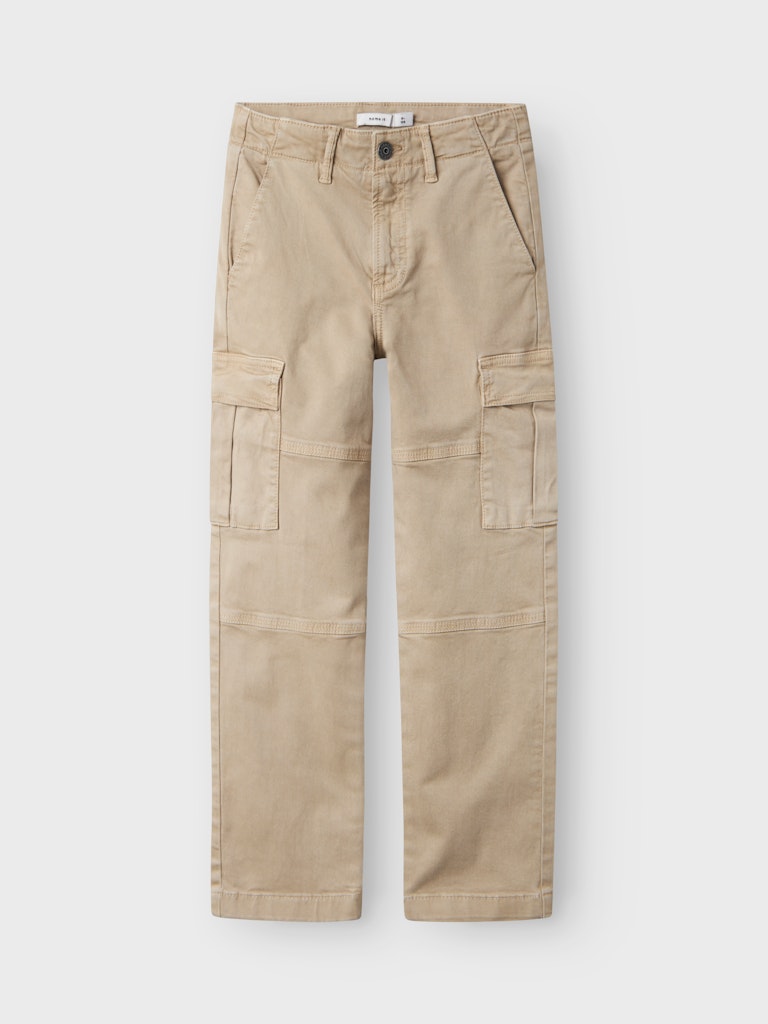 Byxor Cargo Ryan Benfickor Twill Beige