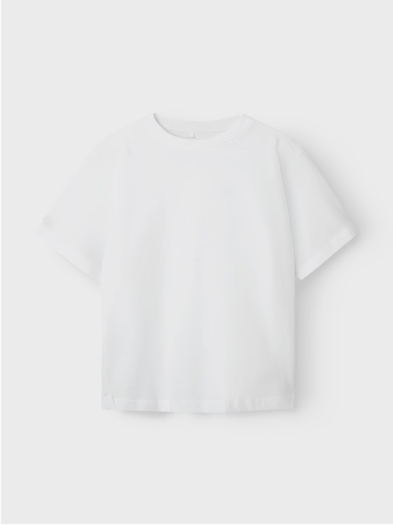 T-shirt Vobbo K Kortärmad Enfärgad Vit