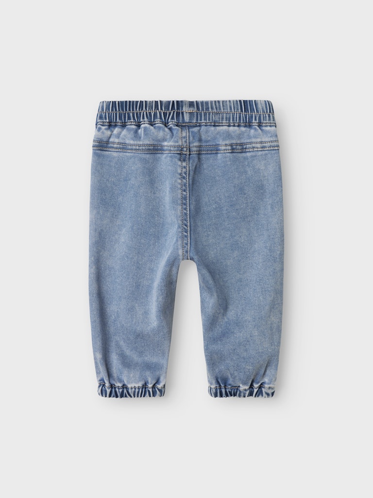 Supermjuka Jeans Rose Volang Blå