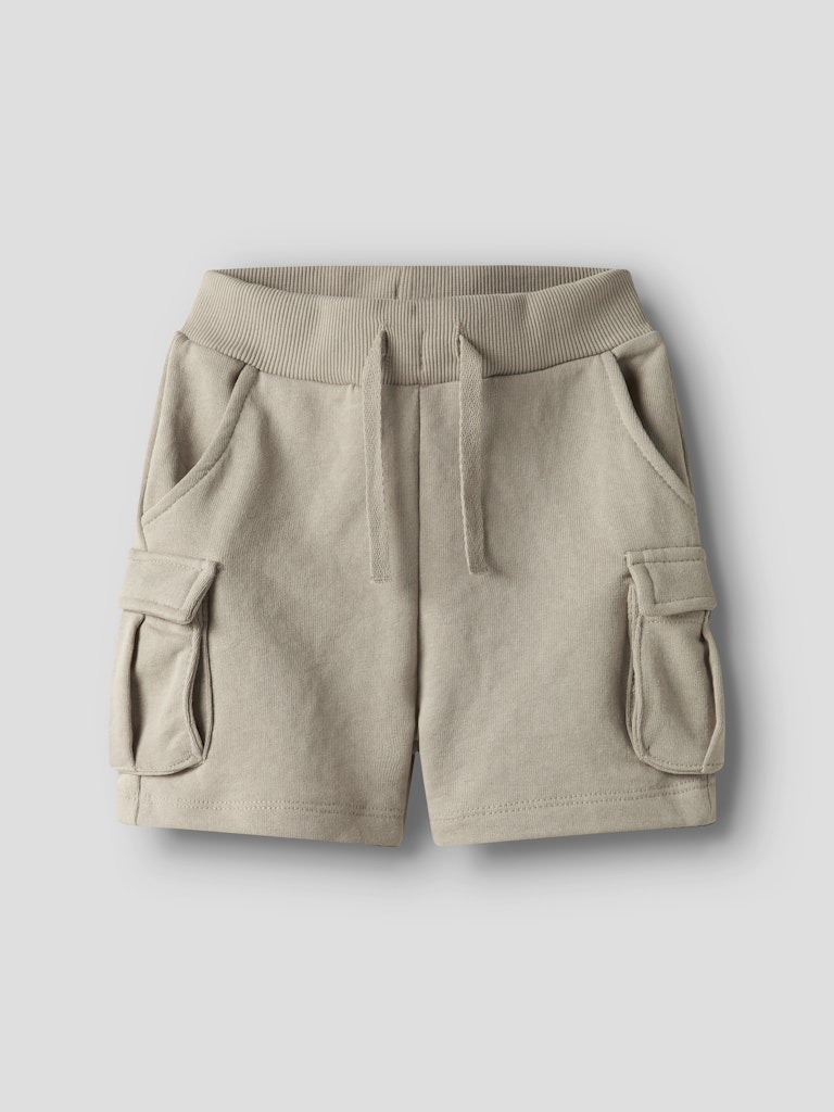 Sweatshorts Oli Benfickor Enfärgade Beige