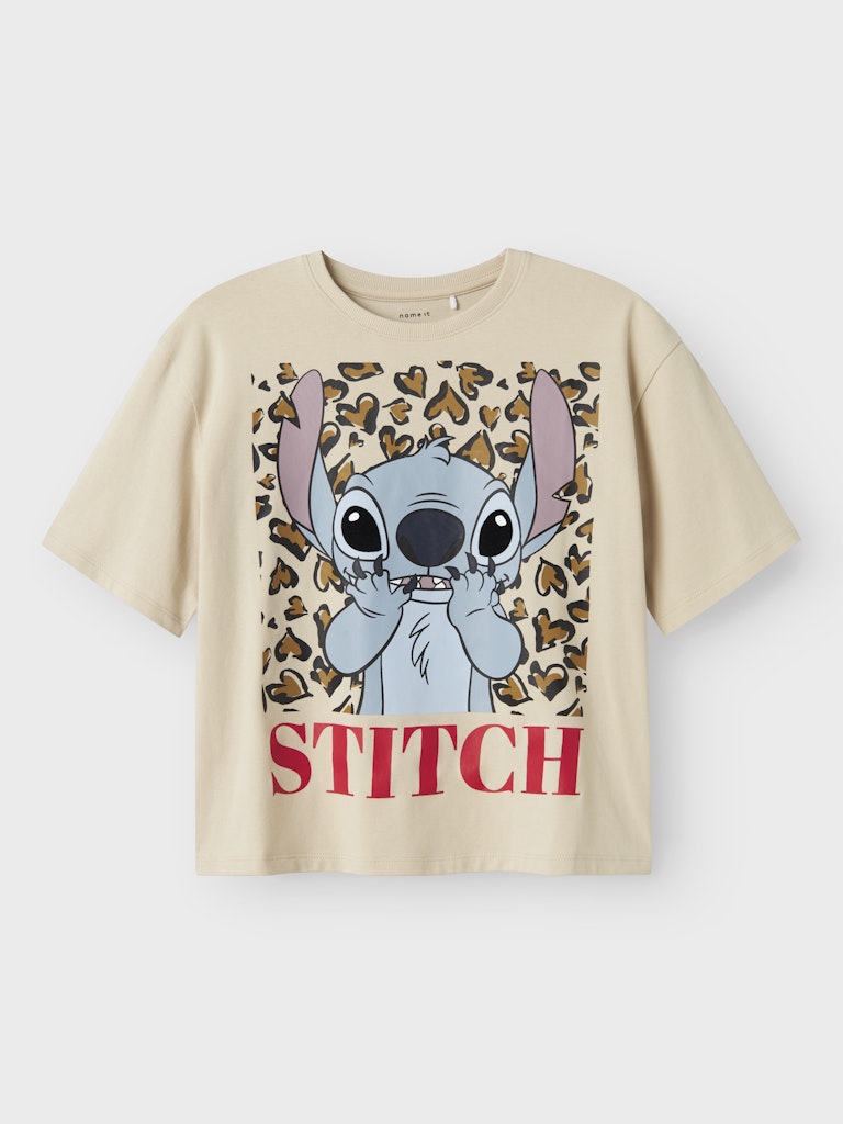 Topp Stitch Jixii Kortärmad Beige