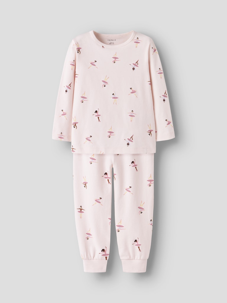 Pyjamas Långärmad Ballerina Rosa