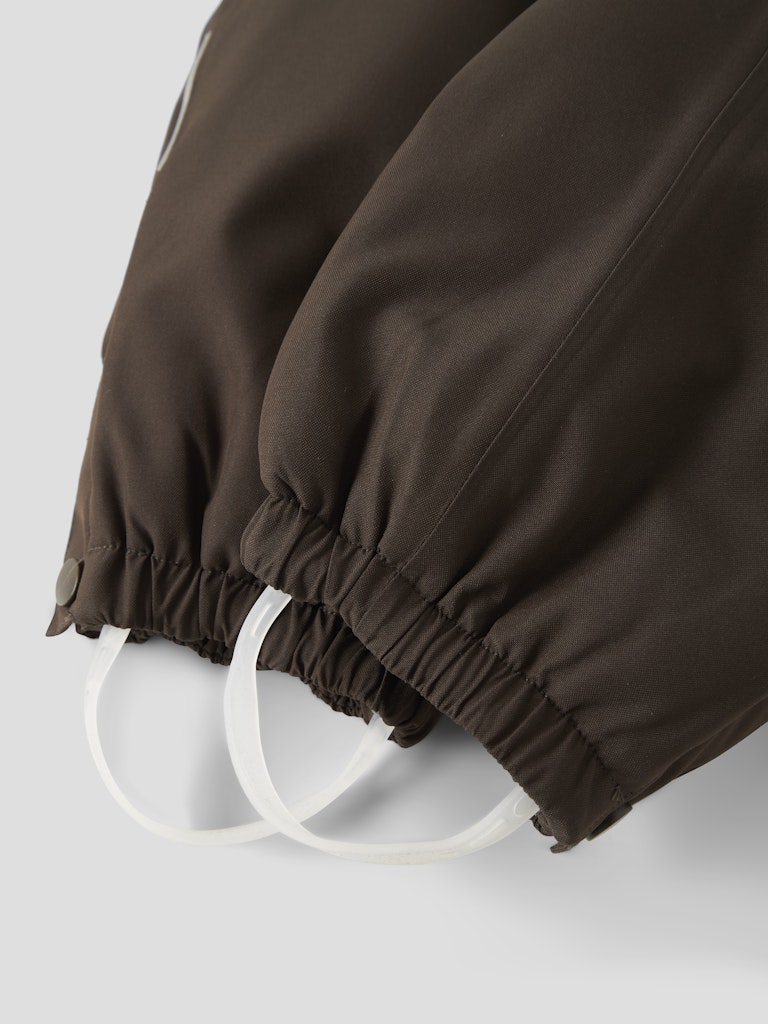 Vinteroverall Varmfodrad Vattentät Snow10 Enfärgad Brun