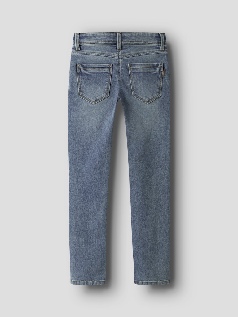 Jeans Silas Jeans Mörk Tvätt Smal Vintage Medium Blå Denim