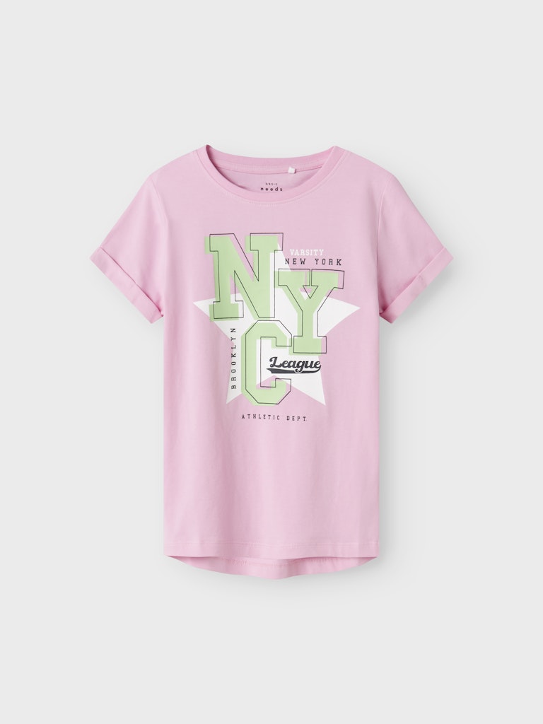 Topp Kortärmad NYC Vix Rosa