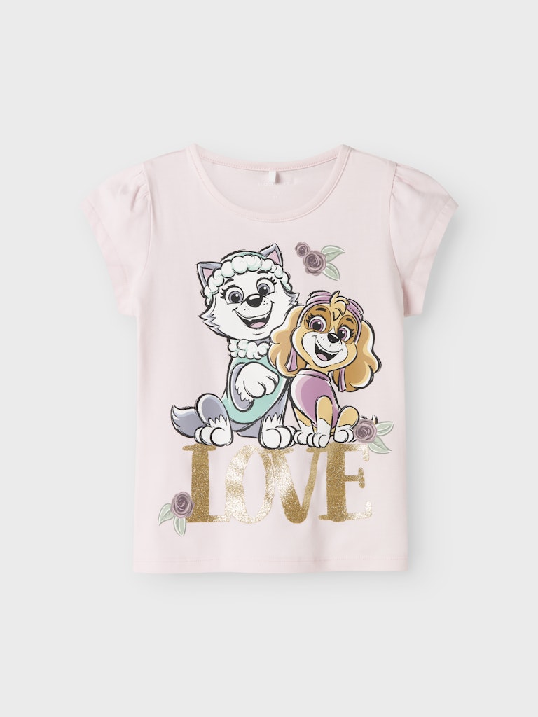 Kortärmad Topp Paw Patrol Skye Everest Merida Rosa