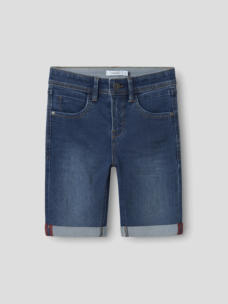Jeansshorts Silas Medium Blå