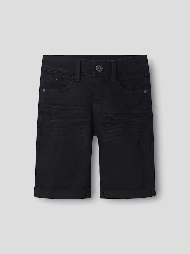 Jeansshorts Silas Svart