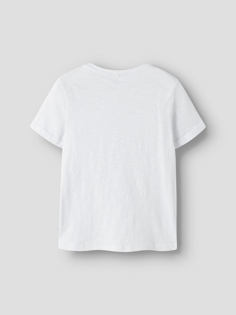 T-shirt Vincent K Enfärgad Vit