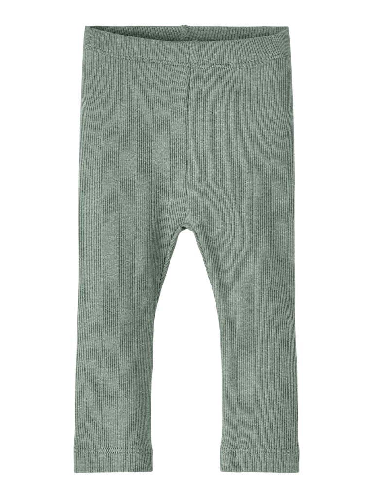 Body Kab Ribbad Långärmad Enfärgad Grön