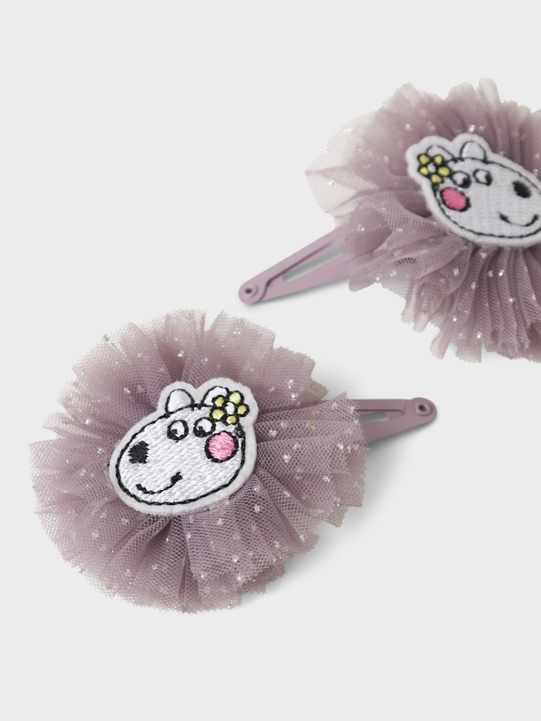 Hårspännen Greta Gris 2-pack Darin Rosa