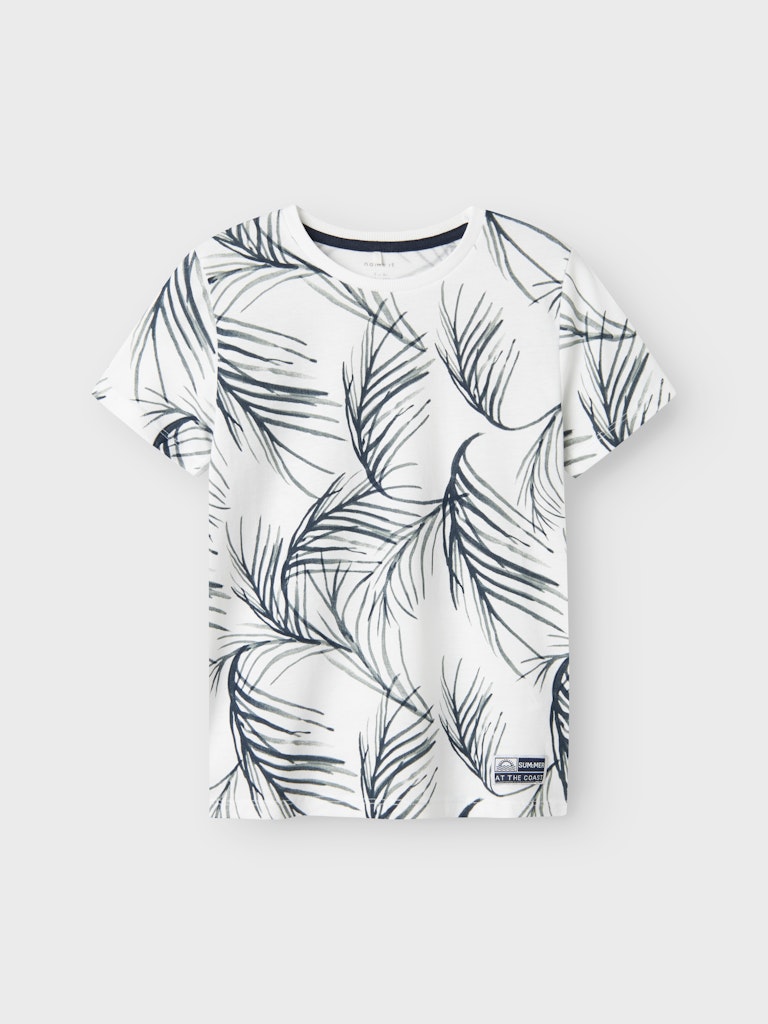 Kortärmad T-shirt Fermmo Mönstrad Vit