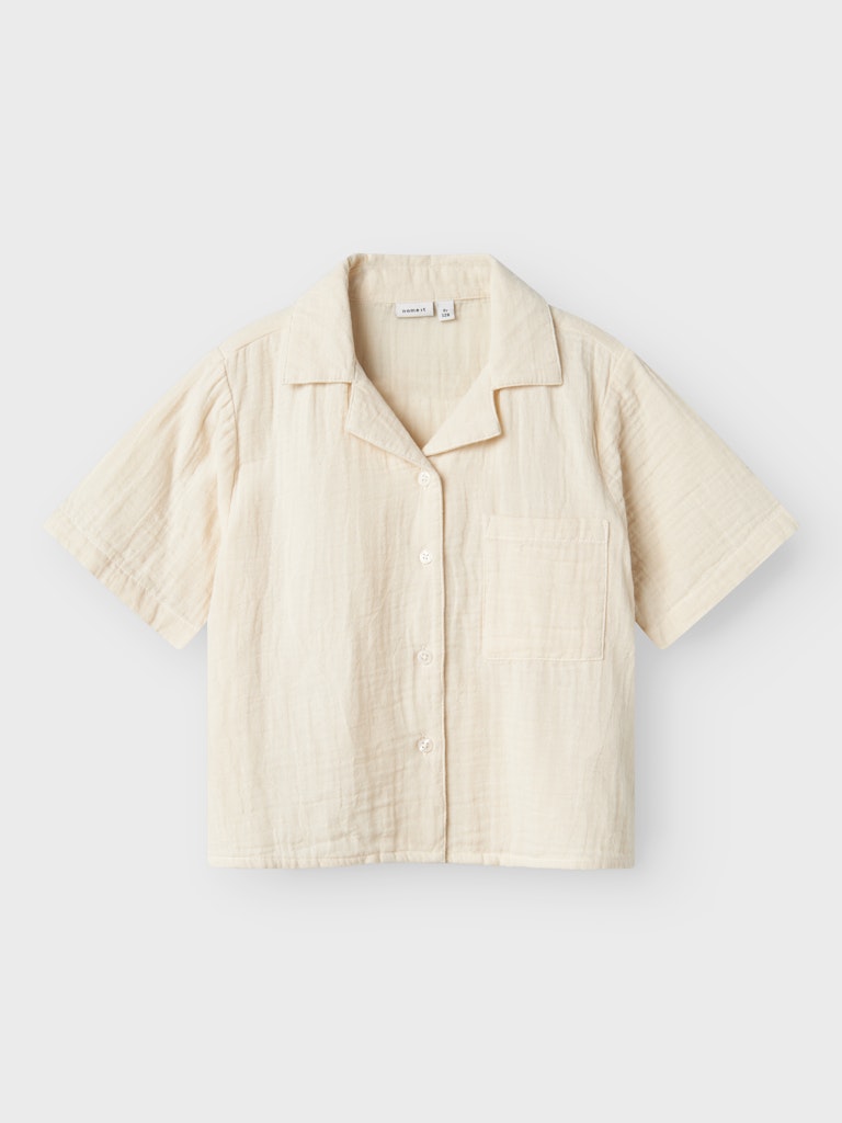 Skjorta/Blus Jasmin Enfärgad Beige