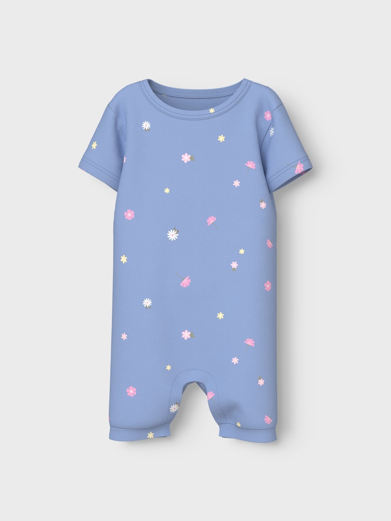 Byxdress Vandora Mönstrad Blommor Blå